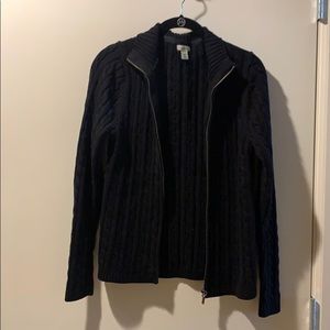 L.L. Bean zipper sweater